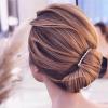 Aneneiceera Bride Wedding Pearl Hair Comb Clip Gold Hair Side Combs Beaded Hair Comb Pearl Headpieces Bride Hair Piece bridesmaid Hair Accessories for Women and Lady Girls(Gold C) view 2