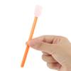AAwipes Foam Cleaning Swab Sticks (100 pcs Large Rectangular Foam Tips, 5.25", Orange) and AAwipes ESD Swabs Foam Tip Swabs (100pcs, Transparent) view 4