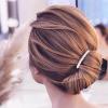 Aneneiceera Bride Wedding Pearl Hair Comb Clip Gold Hair Side Combs Beaded Hair Comb Pearl Headpieces Bride Hair Piece bridesmaid Hair Accessories for Women and Lady Girls(Gold B) view 2