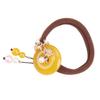 KALLORY 1pc Retro Hair Loop Chinese Style Hair Tie Vintage Bun Rubber Band for Hanfu Headdress Elastic and Comfortable Lightweight and Portable for All-match Outfits view 1