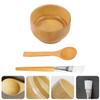 Healifty 9pcs Mixing Bowl for Facial Masks Cosmetic Tool Kit Brush and Spoon Skincare Mixing Bowls for Home and Travel view 2