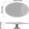 Silicone Face Scrubber Exfoliator Facial Cleansing Pads Precision Pore Cleansing Pad Acne Blackheads Removing Face Brush Baby Shower Tool Brushes, Valentine's Day Gift for Makeup Lover view 2