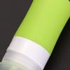 Healifty 4pcs Silicone Travel Cosmetic Bottles Lightweight Leakproof Containers for Lotions Shampoo and Makeup Remover Pink Green White Blue Portable Travel Essentials view 2