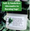 Urban ReLeaf Sage Smudging Salts with Lavender Oil ! Safe & Smokeless Smudge Cleanse Protect Bless Anointing. Fresh from USA! 100% Natural, Vegan. view 3