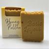 Basic Layers Olive Oil Soap Bar  Handmade Natural Soap Bar with [Volcanic Pink Clay]  Scented Moisturizing Soap Bar for Hands, Face and Body  90g Face and Body Soap Bar for Men and Women (Honey Bee) view 2