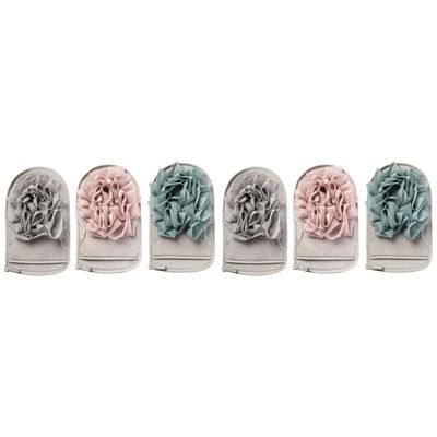 STOBAZA 6pcs Shower Foot Scrubber Bath Mitts Exfoliating Brush for Body Dual Side for Deep Clean Comfortable for Ages