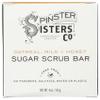 SPINSTER SISTERS CO Oatmeal Milk & Honey Sugar Scrub Bar, 4 OZ view 1