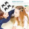 Lurrose 9 pairs Butterflies Teens, Sizes Double- Clips Layer, Costume Performance Bow Lace Party Girl Knot Headdress Headwear D Barrettes Girl, Embroidery Good Fairy and Bows Women Pins view 2