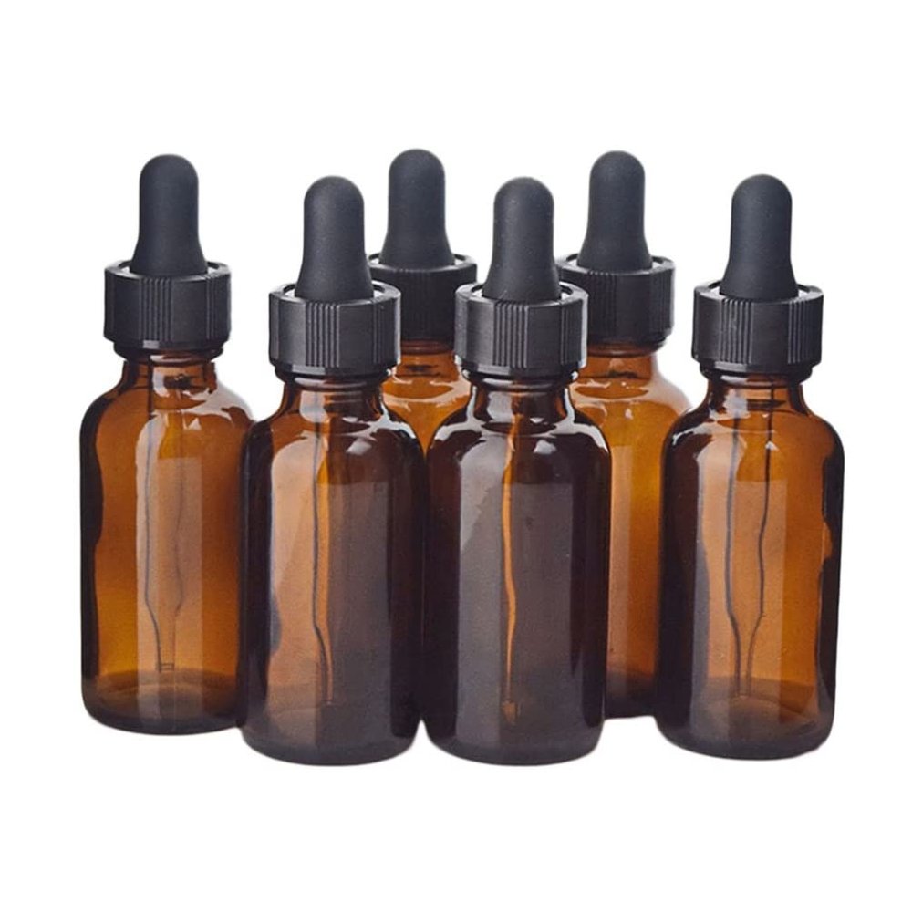 Beaupretty 15pack Amber Dropper Bottles for Essential Oils Diy Aromatherapy Blends Refillable and Reusable Containers Pipettes for Travel and Everyday Use