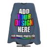 Custom Barber Cape for Men Women Personalized Hair Cutting Capes with Your Photo Text for Salon Hair Styling Barbershop Indigo Blue view 1