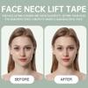 Face Lifting Tape, Ultra-thin Invisible Face Lift Sticker Face Tape for Instant Face, Hiding Facial Neck Wrinkles V-face Tightening Lifting Saggy Skin 4 Bands 20 Tapes view 4