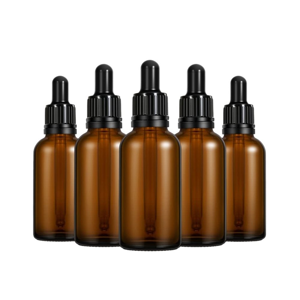 Beaupretty 10pcs Refillable Amber Essential Oil Bottles Dropper for Diy Blends Perfumes and Aromatherapy for Travel and Everyday Use