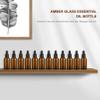 Beaupretty 10pcs Refillable Amber Essential Oil Bottles Dropper for Diy Blends Perfumes and Aromatherapy for Travel and Everyday Use view 3