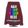 Custom Haircut Cape, Personalized Salon Apron with Your Image/Text, Barber Hairdressing Cape (55 x 60 Inch) Garnett view 1