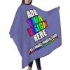 Custom Haircut Cape, Personalized Salon Apron with Your Image/Text, Barber Hairdressing Cape (55 x 60 Inch) Violet view 4
