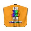 Personalized Barber Cape for Men Custom Professional Hair Cutting Cape Designed Your Logo Image Text Salon Haircut Cape for Home Salon and Barbershop Gold view 3