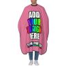 Custom Barber Capes,Personalized Salon Haircut Capes,Add Your Image Haircut Kit Hairdressing Apron for Home Salon and Barbershop Dark Pink view 2