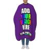 Custom Barber Capes,Personalized Salon Haircut Capes,Add Your Image Haircut Kit Hairdressing Apron for Home Salon and Barbershop Purple view 2