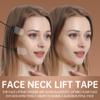 Face Lift Tape Invisible, Ultra-Thin V-Face Tightening Stickers for Instant Lift, [4 Black Bands + 20 Tapes] Anti-Wrinkle Patches for Facial Neck Wrinkles & Saggy Skin view 2