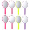 Beaupretty 8pcs Handheld Mirror Round Makeup Mirror Portable Vanity Travel Compact Small for Women Daily Use view 1