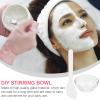 SOLUSTRE Esthetician Supplies Spa Supplies Mask Mixing Bowl Set 5Pcs Face Mask Mixing Bowl with 5Pcs Facial Mask Bowl Stick Facemask Mixing Tool Kit (White) DIY Tools Makeup Set view 3