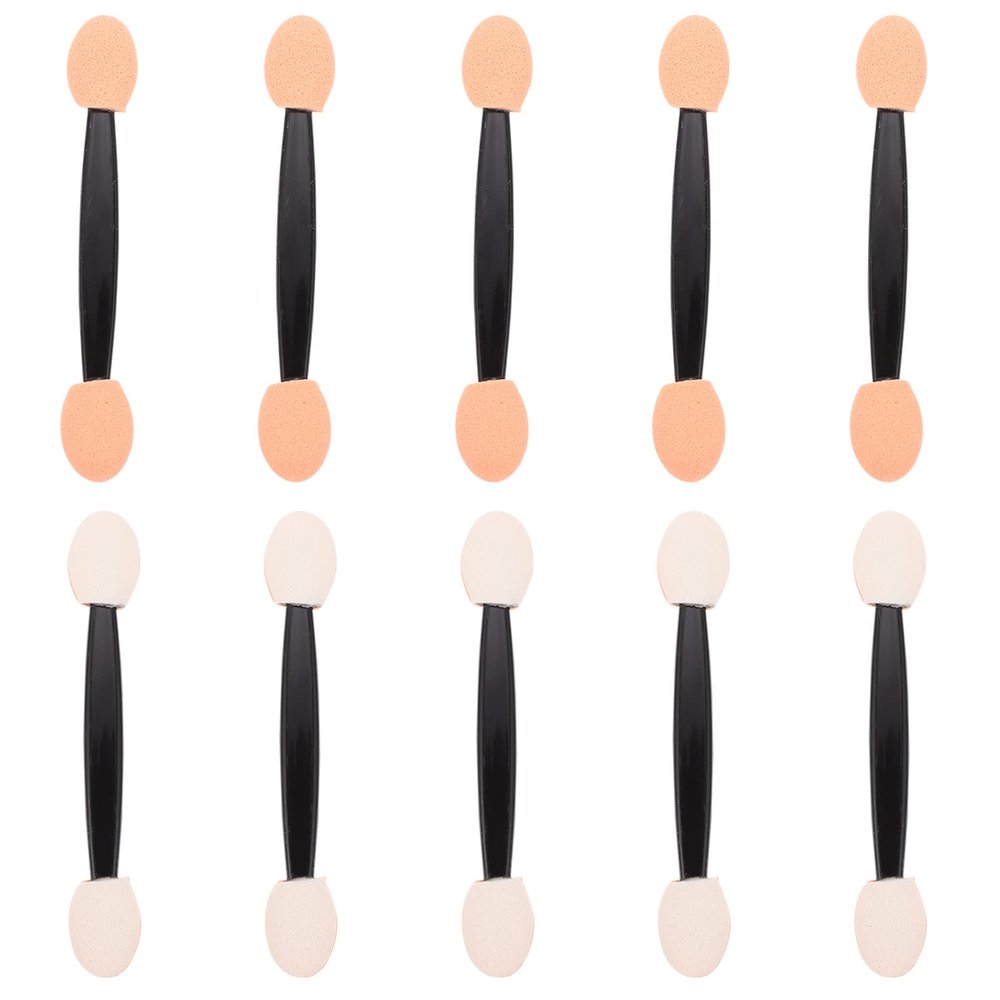 FOMIYES 100pcs Dual-ended Eyeshadow Sponge Makeup Tool for Eye Shadow Application Convenient Eye Brushes for Beginners and Professionals for Daily Use