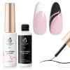 Beetles Gel Liner Nail Art Polish Set with Gel Polish UV LED Nail Lamp Nails Dryer Compact Manicure DIY Home Gift for Women view 2
