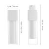 minkissy 3pcs Empty Airless Lotion Cream Pump Plastic Container Cosmetic Bottle Dispenser Travel Refillable Containers 30ml For Cosmetic Makeup Cream Lotion Travel Toiletries view 2