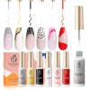 Beetles Liner Gel Polish with Curing Lamp 36W U V Nail Lamp, 6 Colors Liner Gel Polish Set with Fast Drying Compact LED Nail Dryer view 2