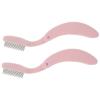 Beavorty 2pcs Eyelash and Eyebrow Comb Eyelash Separator and Reusable Eyebrow Grooming Tool for Makeup for Home and Beauty Salon Use view 1