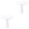 FOMIYES 2pcs Cosmetic Brush Shelf Makeup Brush Organizer Drying Rack for Professional Use view 1