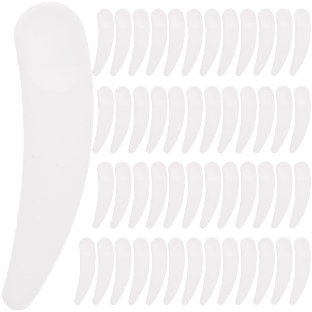50pcs Reusable Makeup Facial Mask Spatula Spoons Cosmetic Tools Women Girls Home Use