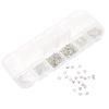 Ciieeo Nail Art Diamonds Kit Compartment Flat Back Assorted Rhinestones for Elegant Nail Decorations for Manicure Shops and Home Use view 1