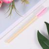 Beaupretty 40pcs Bamboo Handle Eyebrow Brush Lash Curler Comb Microblading Supplies for Makeup Brow Tools view 2