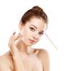 Beaupretty 40pcs Bamboo Handle Eyebrow Brush Lash Curler Comb Microblading Supplies for Makeup Brow Tools view 3