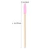 Beaupretty 40pcs Bamboo Handle Eyebrow Brush Lash Curler Comb Microblading Supplies for Makeup Brow Tools view 4