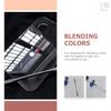 Beaupretty 6sets Transparent Makeup Mixing Spatulas and Nail Color Mixing Plates for Nail Art and Makeup Applications Easy to Clean and Use view 3