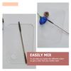 Beaupretty 6sets Transparent Makeup Mixing Spatulas and Nail Color Mixing Plates for Nail Art and Makeup Applications Easy to Clean and Use view 4