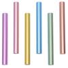 FOMIYES 12pcs Opaque Manicure Pen Caps Zinc Alloy Nail Brush Covers for Nail Art Inner Rainbow Matte Finish Protects and Extends Life of Pens view 3