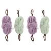 4 Pcs Bath Ball Back Strip Bath for ing Exfoliating Shower Net Back Sponge Jetted Tub Exfoliating Loofah Back Scrubber Braided Loofah to Weave Mesh Tennis view 1