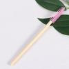 Beaupretty 60pcs Versatile Eyebrow Makeup Tools Bamboo Handle Spoolie Brush Eyebrow Combs view 4
