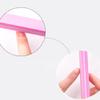 Beaupretty 3 Sets 10PCS Fake Nails False Nails Adhesive File Double-Sided File Buffer Professional Sanding Block Manicure Files s Strip Major Gravel view 4