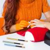 FOMIYES Nail Art Pen Cap Brush Cap Protector Lightproof Manicure Pen Covers Nail Brush Extension view 3