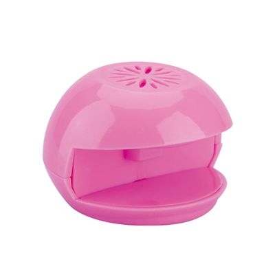 Pink Mini Nail Dryer Fan, Touch Control Portable Manicure Tool for Salon