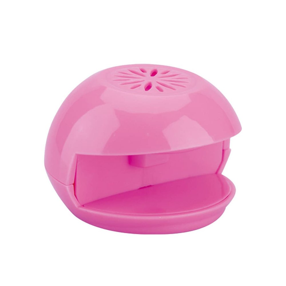 Pink Mini Nail Dryer Fan, Touch Control Portable Manicure Tool for Salon