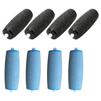 12PCS Electric Tool Pedicure Tools Foot for Dead Skin Electrical Tools Power Tools Foot File Roller Coarse Roller Heads Roller Refill Heads Coarse Refill Replace