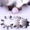 Beaupretty Nails Template Set 4pcs Stainless Steel Nail Art Plates for Women Girls Portable view 3