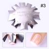 Beaupretty Nails Template Set 4pcs Stainless Steel Nail Art Plates for Women Girls Portable view 4