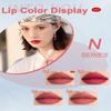 INTO YOU Matte Lipstick, Super Stay Lip Mud for Women, Lip Stain Long Lasting Waterproof, Lip Color Soft Lightweight, Smooth Lip Clay Mousse, Dual-Use For Lips And Cheek, Pink Lipstick (N2) view 3