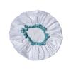 AKOAK 1 Pack Shower Cap, Durable Breathable Adult Shower Cap, Waterproof/Reusable Shower Hair Cap, Bathroom Accessories for Women and Girls (White) view 1